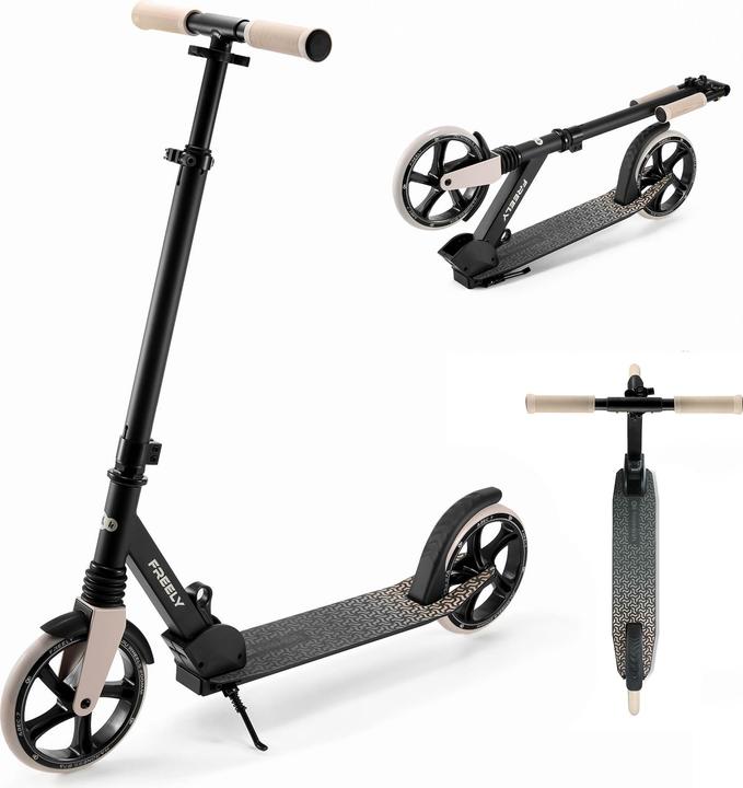 Actual product image KinderKraft scooter FREELY beige