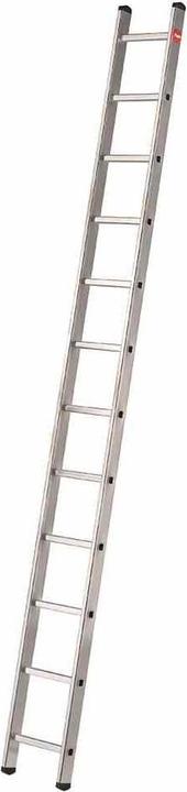 Actual product image Hailo S60 ProfiStep uno, aluminium single ladder, 12 rungs (Single ladder)