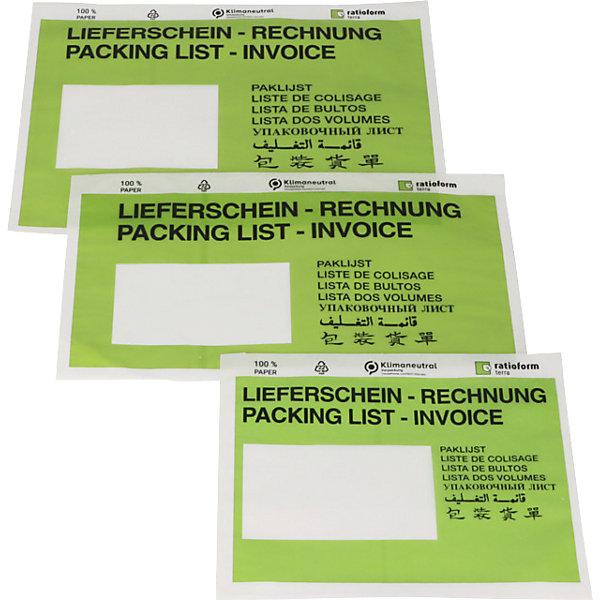 Produktbild kaiserkraft Dokumententaschen terra (C6, 1000 Stück)