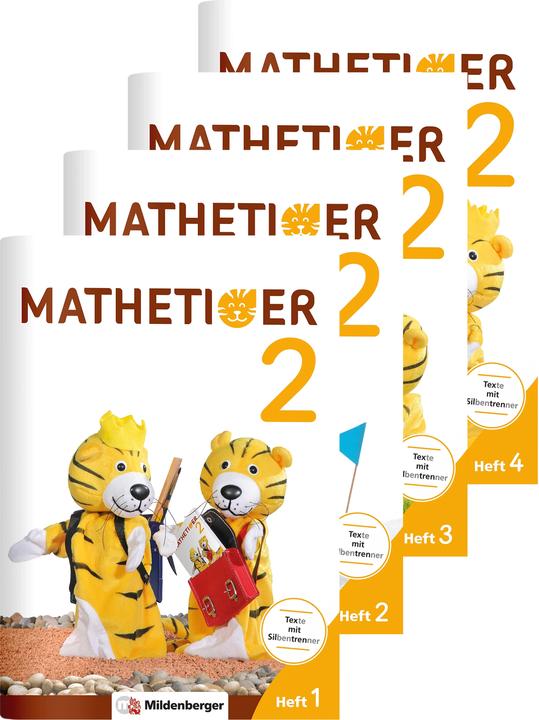 Produktbild Mathetiger 2 - Jahreszeiten-Hefte - Neubearbeitung (Deutsch, Eva Schnitzer, Thomas Laubis, 2017)