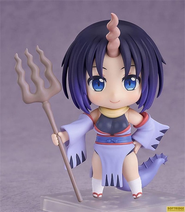 Actual product image Good Smile Company Miss Kobayashi's Dragon Maid Nendoroid Action Figure Elma 10 cm