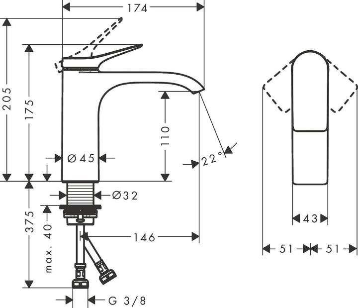 Produktbild hansgrohe 75022000