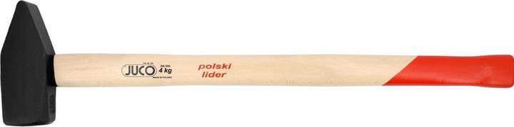 Actual product image Jucon Slug hammer wooden handle 4kg (31400) (4000 g)