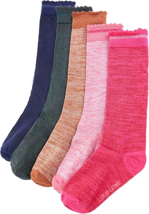 Knallrosa, Altrosa, Marineblau, Cognac, Dunkelgrün