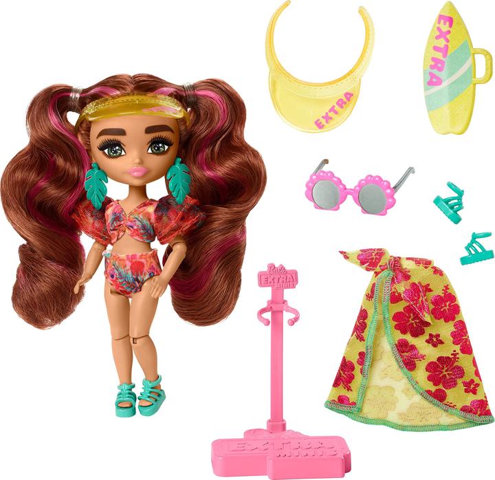 Produktbild Barbie Extra Fly Themed Mini Doll - Beach