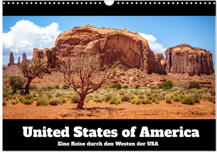 United States of America - Eine Reise durch den Westen der USA (Wandkalender 2026 DIN A3 quer) (A3)