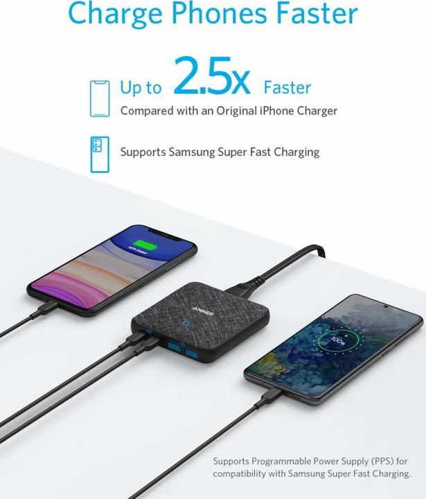Produktbild Anker PowerPort Atom III Slim (65 W)