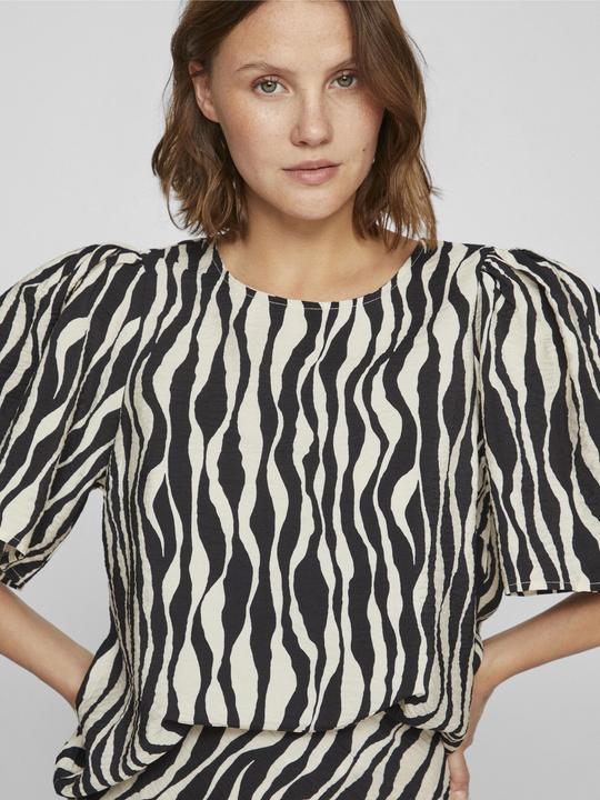 Actual product image Vila Patterned top with short sleeves (36)