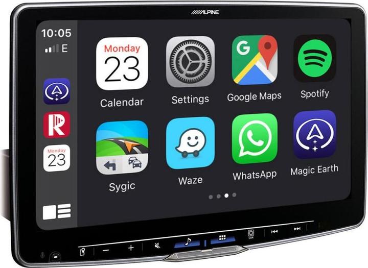 Actual product image Alpine ILX-F115DU (Android car, Apple Carplay)