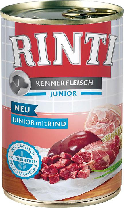 Image du produit Rinti Boeuf junior Kennerfleisch (Junior, 1 pcs, 400 g)