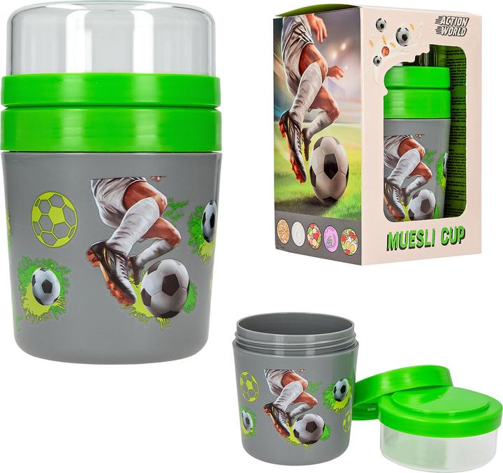 Produktbild Dino DEPESCHE ACTION World Müslibecher Fussball 500ml