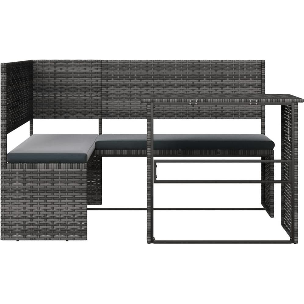 Thumbnail - VidaXL, Gartenlounge, 10-tlg. Garten-Lounge-Set mit Kissen