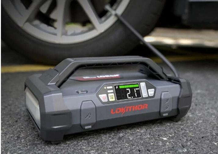 Produktbild Lokithor Jump Starter und Luftpumpe (2000 A, 20000 mAh)