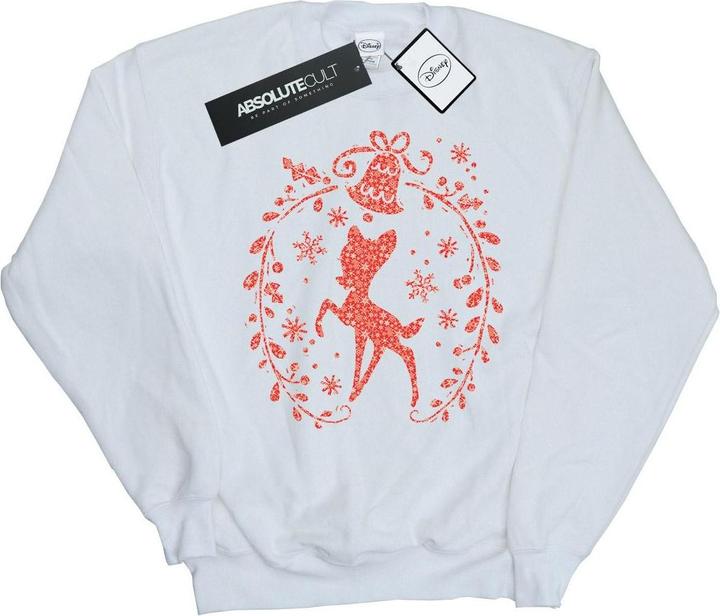 Produktbild Disney Bambi Christmas Wreath Sweatshirt Mädchen (128)