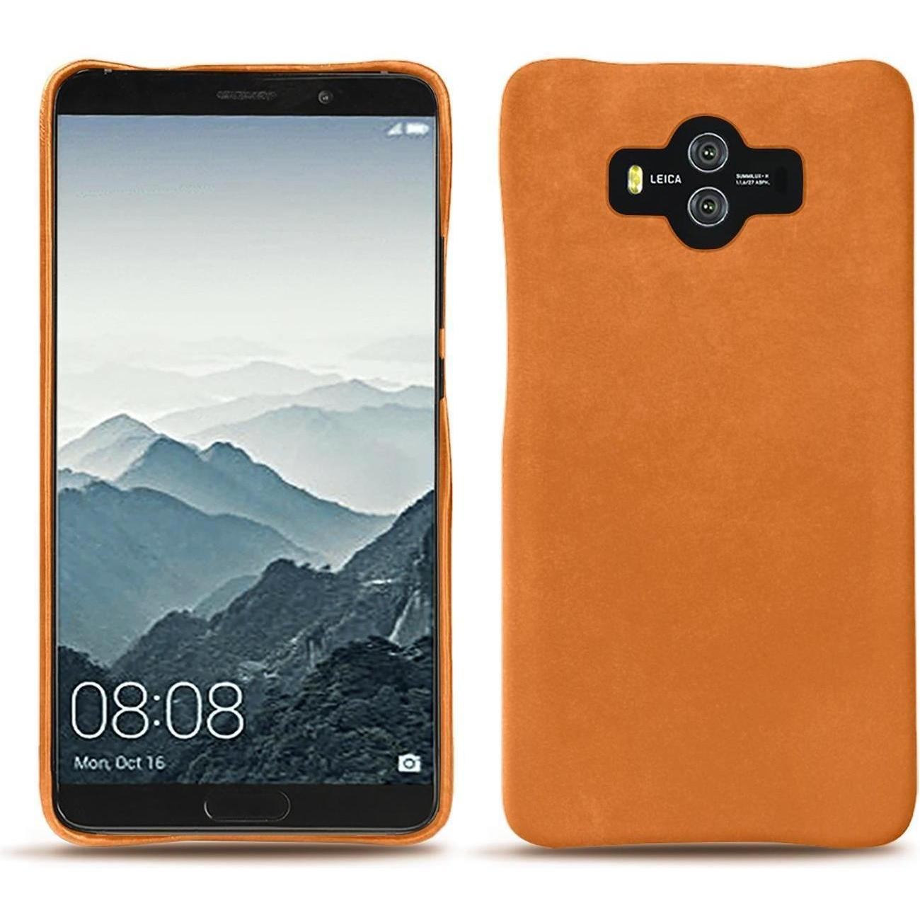 Noreve Lederschutzhülle (Huawei Mate 10), Smartphone Hülle, Orange