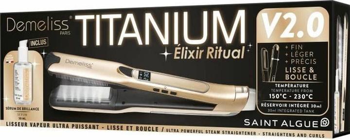 Image du produit Saint Algue Glätteeisen TITANIUM V2 ELIXIR RITUAL DEMELISS (Fer plat)