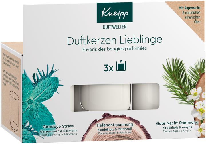 Produktbild Kneipp Duftkerzen Lieblinge (42 g)
