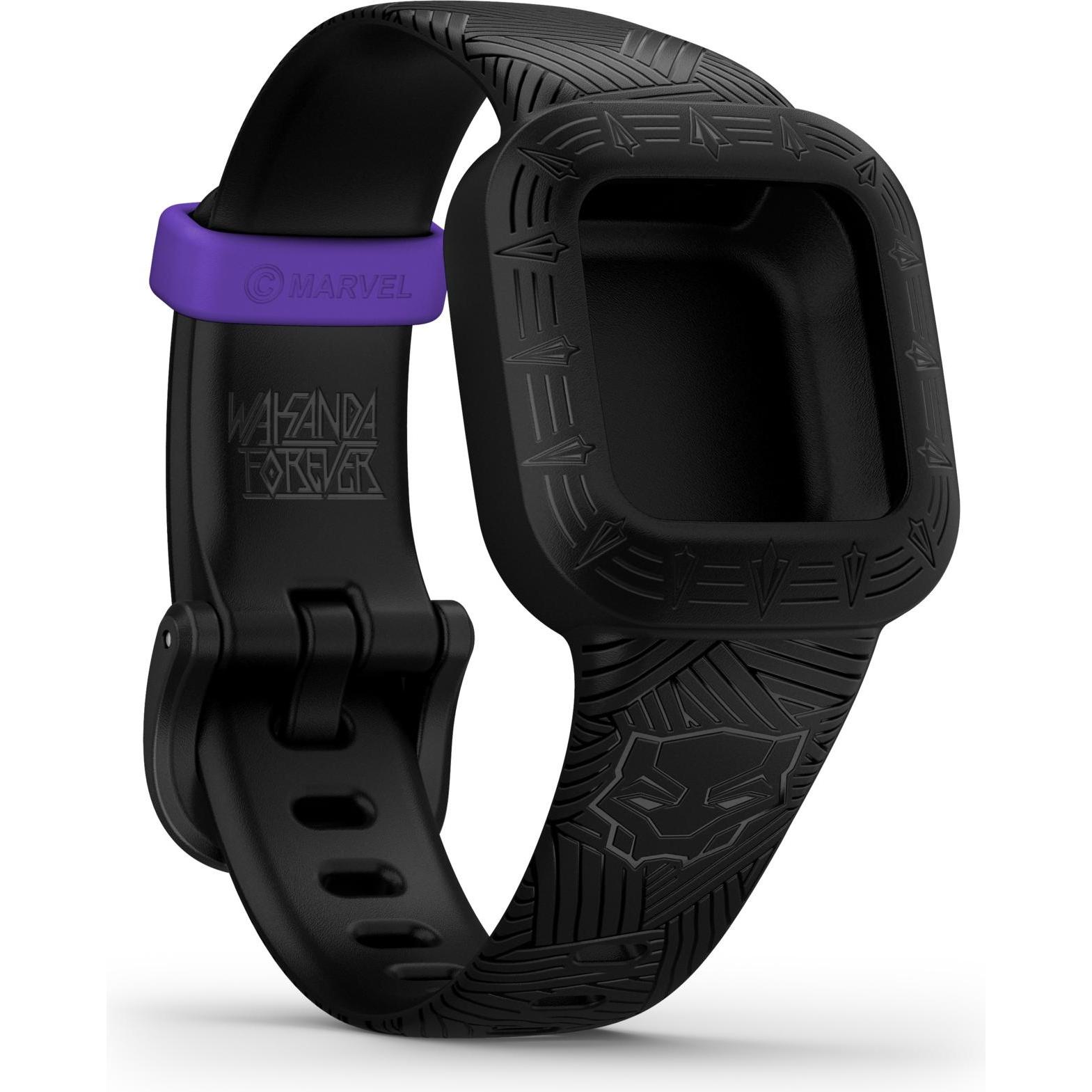 Garmin Schnellwechsel Band (Silikon, Vivofit Jr. 3), Uhrenarmband, Schwarz