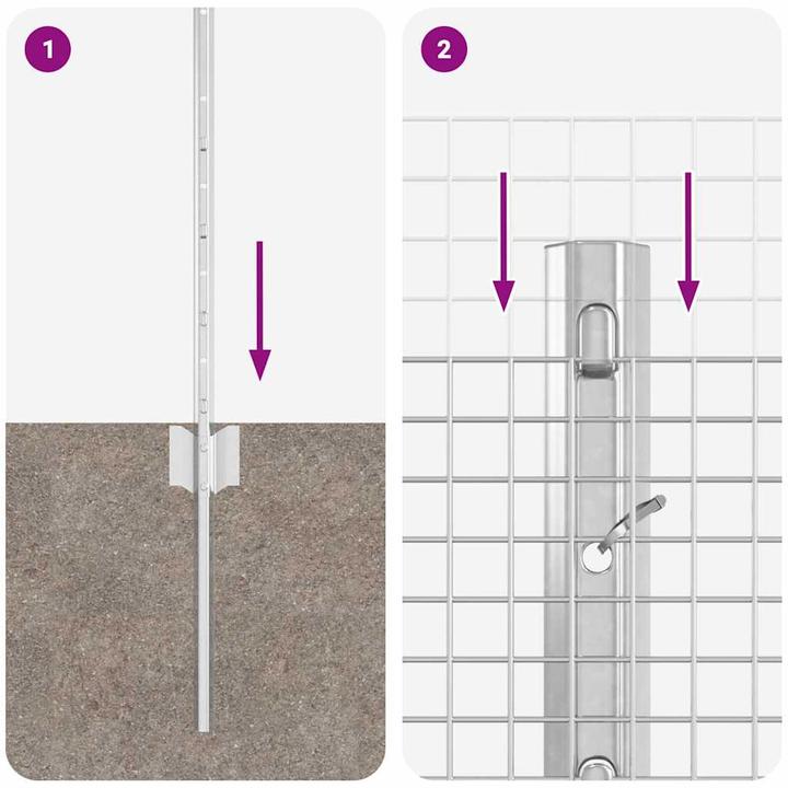 Produktbild vidaXL Aussenbarriere