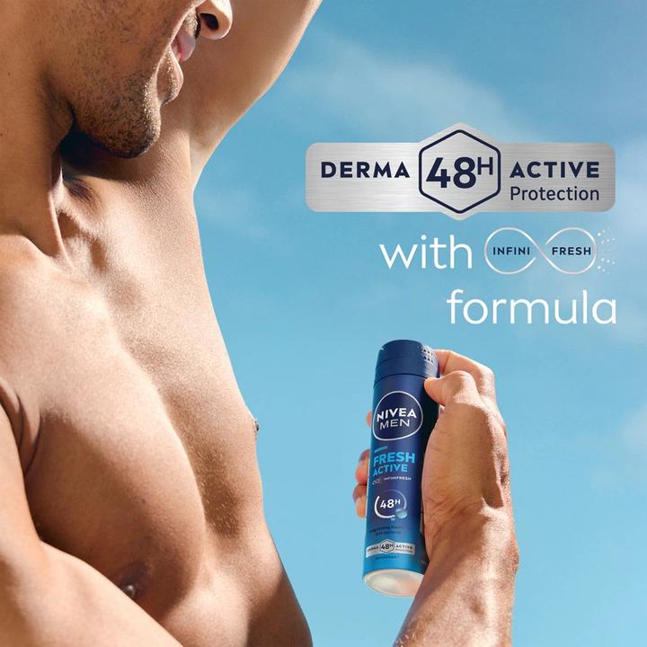 Produktbild NIVEA Ball antiperspirant for men Silver Protect Dynamic Power 50 ml (50 ml)