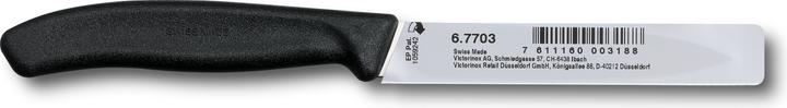 Actual product image Victorinox Swiss Classic Gemüsemesser, 6er Set, gerader Schliff, schwarz (10 cm)