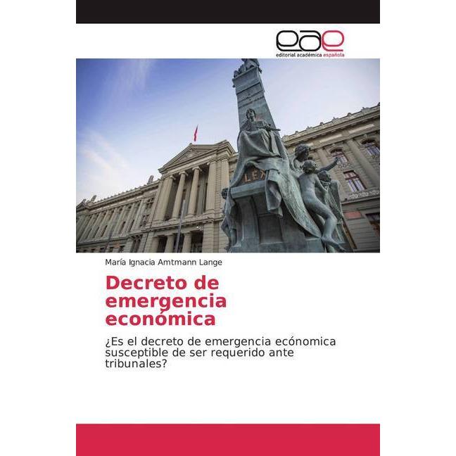 Decreto de emergencia económica, Fachbücher von María Ignacia Amtmann Lange