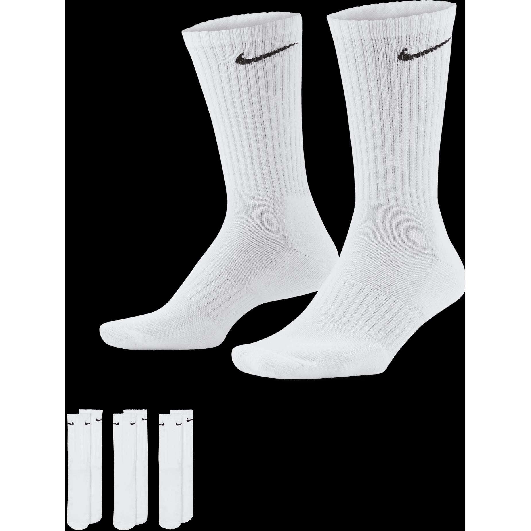 Thumbnail - Nike, Unisex, Sportsocken, Everyday Cushion Crew (34 - 38), Weiss