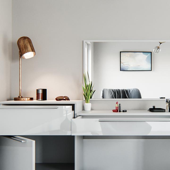 Image du produit Vicco Lilli mit Hocker (135 x 39 x 90 cm)