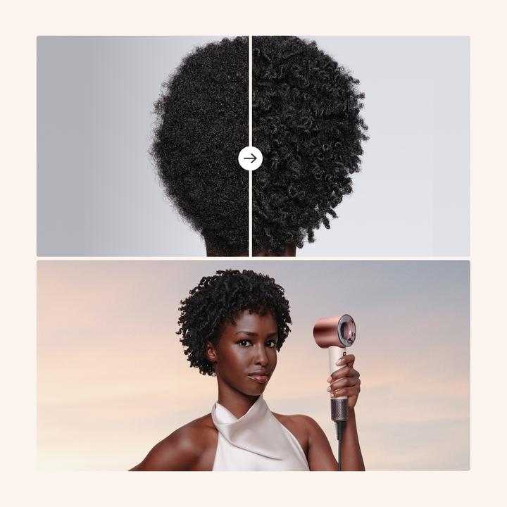 Actual product image Dyson Supersonic Travel Haartrockner Ceramic Pink/Roségold (1220 W)