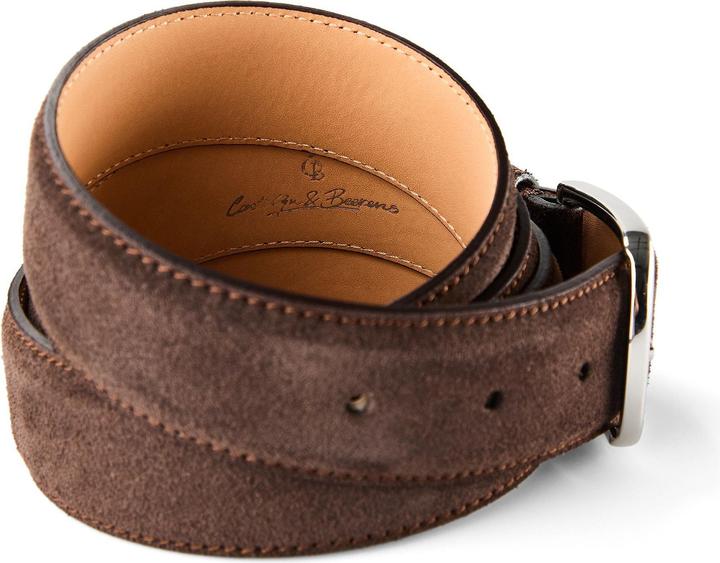 Produktbild Castelijn & Beerens - Suede Herenriem Mocca