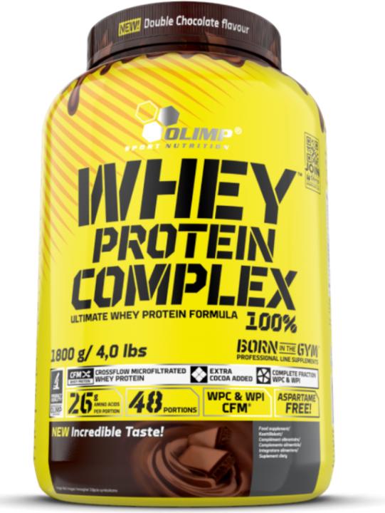 Immagine prodotto Olimp Sport Nutrition Olimp Whey Protein Complex (lattina da 1800g) (Doppio cioccolato, 1 pz., 1800 g)