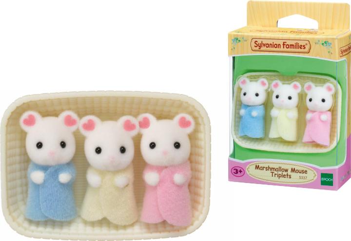 Produktbild Sylvanian Families Marshmallow Mouse Triplets
