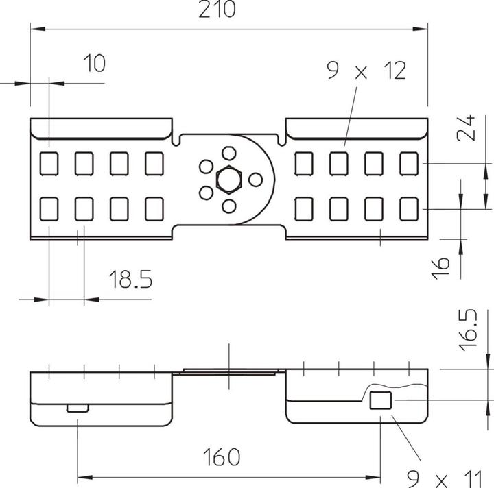Produktbild OBO Bettermann Gelenkverbinder