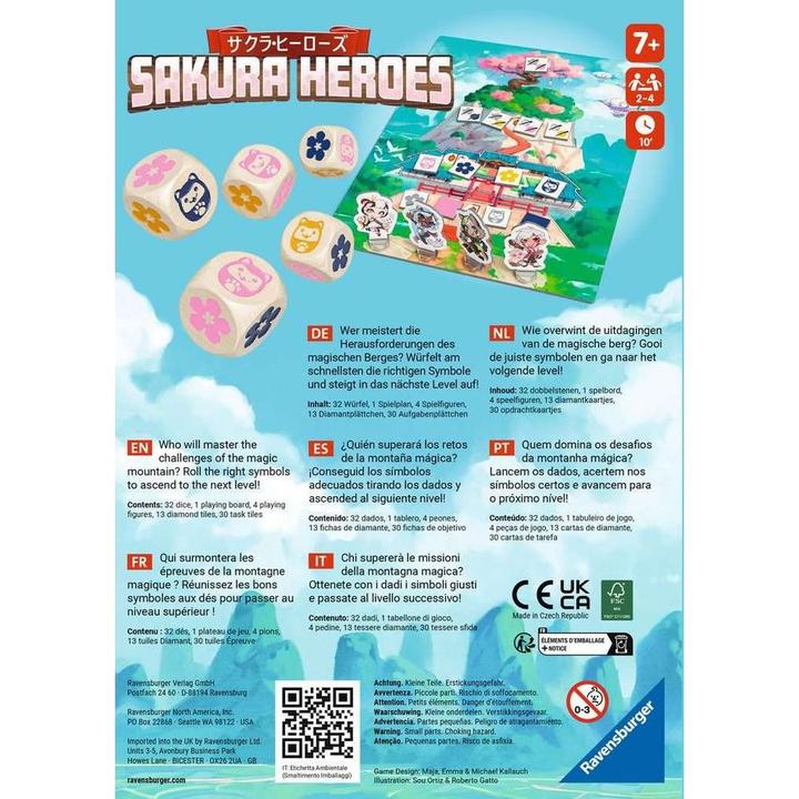 Produktbild Ravensburger Sakura Heroes (Deutsch, Spanisch, Französisch, Niederländisch, Italienisch, Portugiesisch, Englisch)