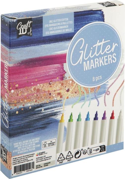 Productafbeelding Craft Glitter merken 8 stuks (8 x)