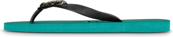 Actual product image Uzurii Gold Small men's flip-flops, forest green, size: 37/38 (37)