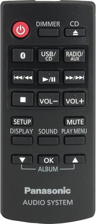 Productafbeelding Panasonic SC-HC304EG-R (Bluetooth, CD Speler, 1x 20 W)