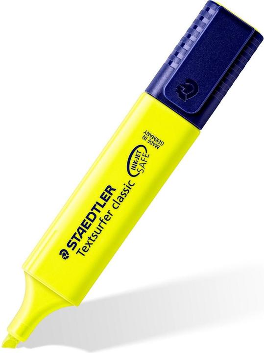 Actual product image Staedtler Textsurfer classic (Assorted colours, Yellow, Green, Pink, Blue, 5 mm, 4 x)