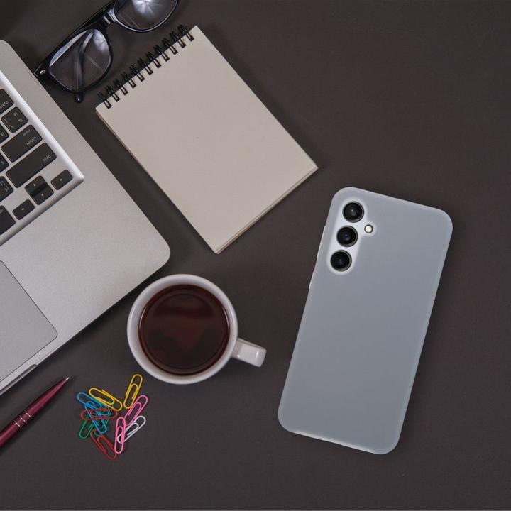 Actual product image OEM Back panel cover CANDY case for SAMSUNG A14 5G grey (Samsung Galaxy A14 5G)