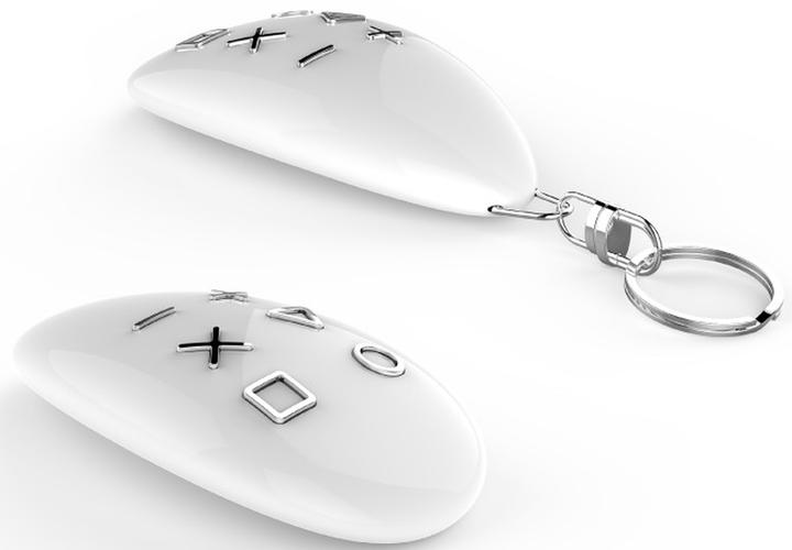 Actual product image Fibaro KeyFob remote control (Channels)
