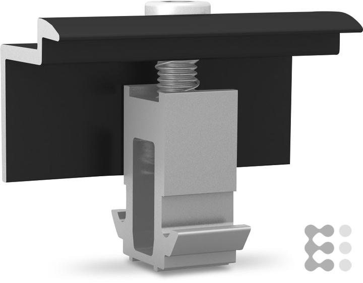 Actual product image K2 Systems MiniClamp EC 30-50mm Set 2002610 black (Solar system mounting material)