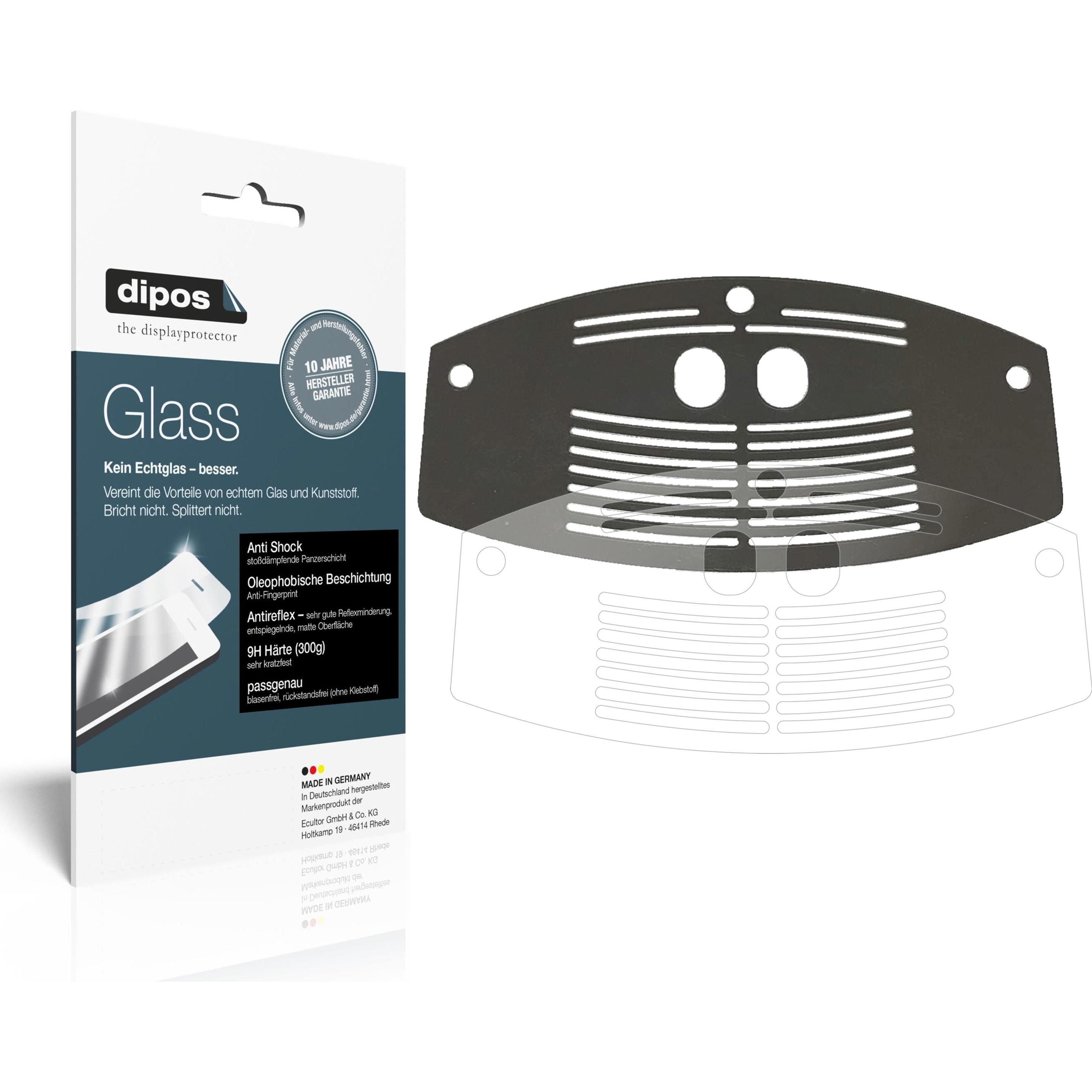 Dipos Displayschutz Anti-Shock, Zubehör Kaffeemaschinen, Transparent