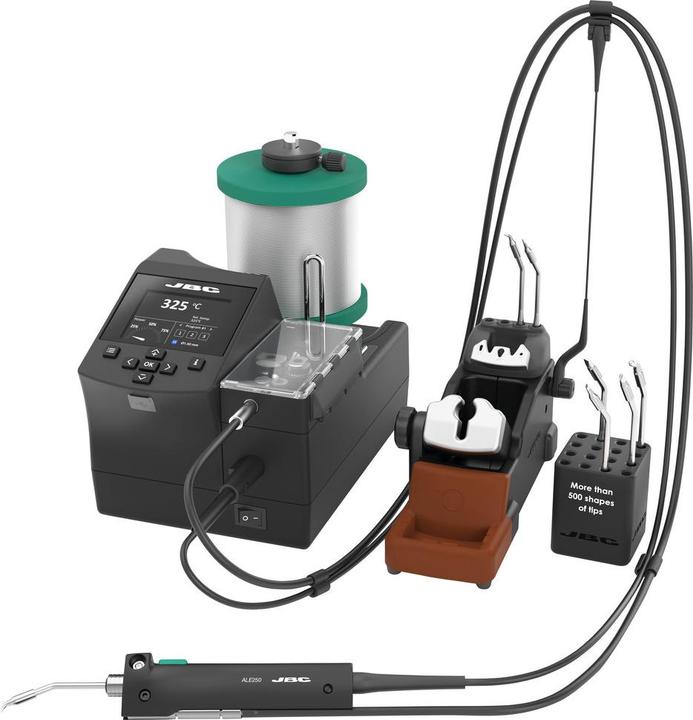 JBC 1-Kanal Lötstation ALE-210VB, mit automatischem Lötdrahtvorschub