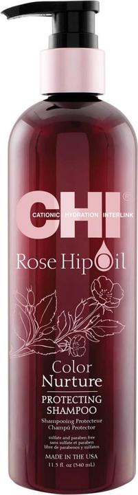 Produktbild Farouk Systems CHI Rose Hip Oil Color Nurture (Flüssiges Shampoo, 340 ml)