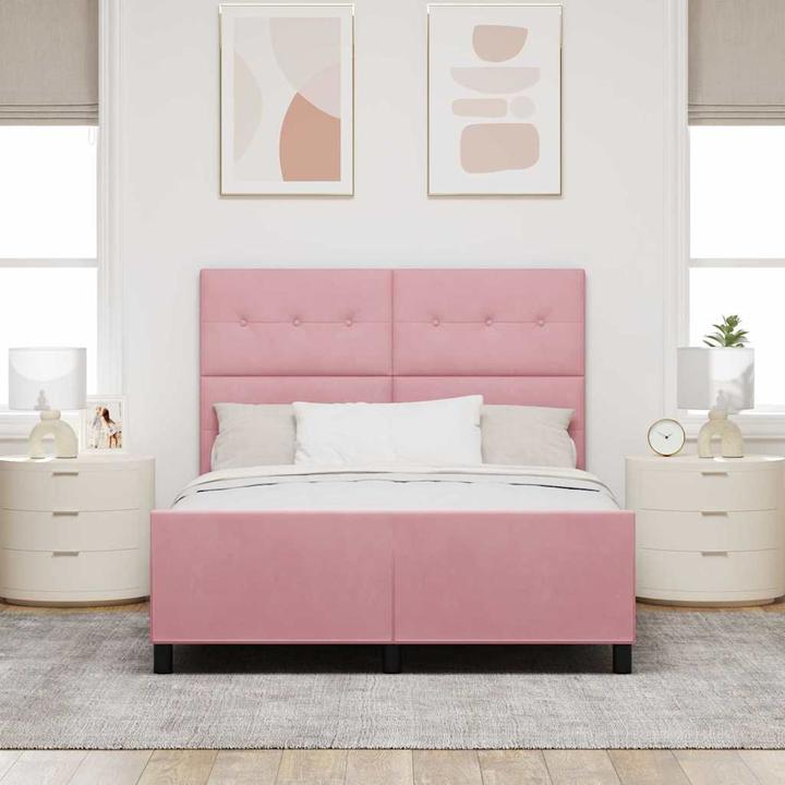 Actual product image vidaXL Modernes Bett (140 x 200 cm)