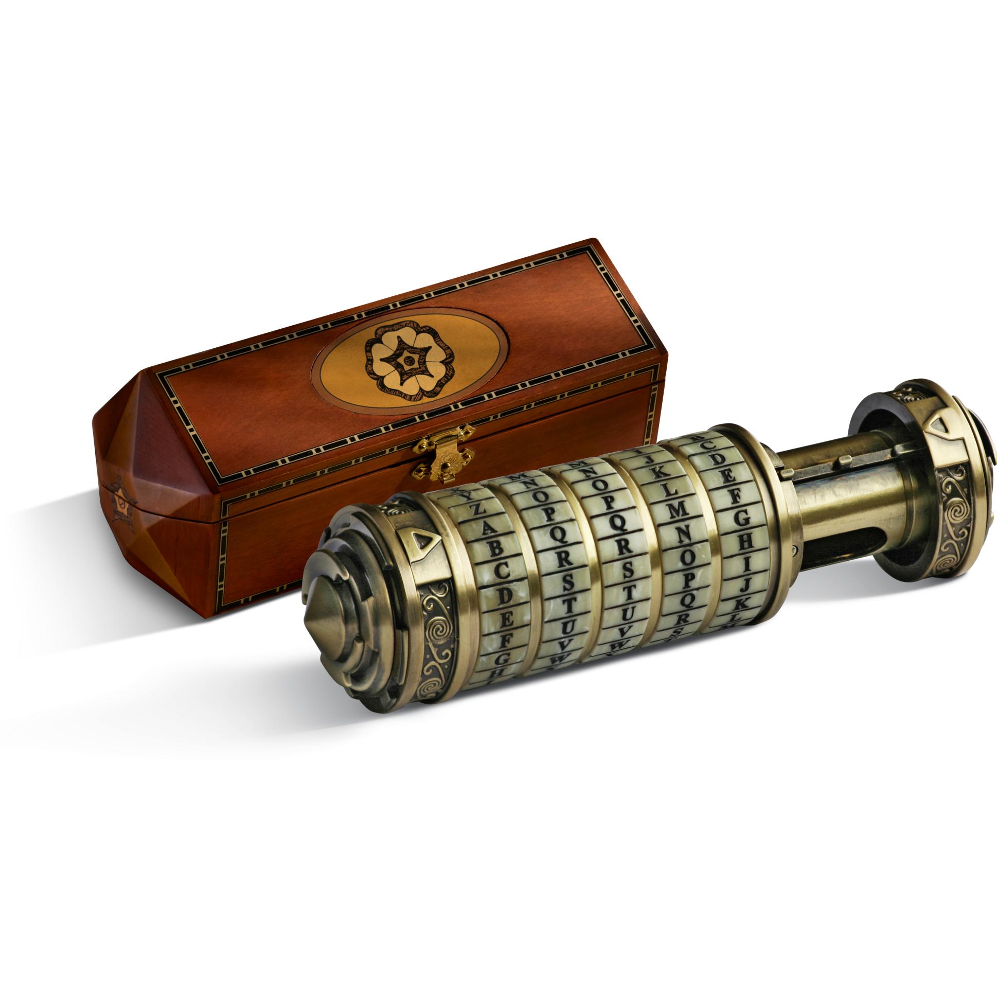 Noble Collection Gold Da Vinci Code Replik 1/1 Kryptex