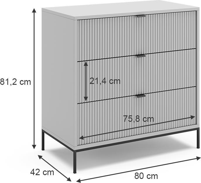Image du produit Vicco Eliza (80 x 42 x 81.50 cm)