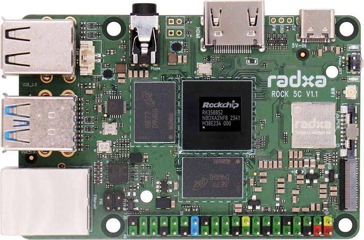 Produktbild Allnet Radxa Rock 5C RK3588S 16GB LPDDR4 RS131-D16R26