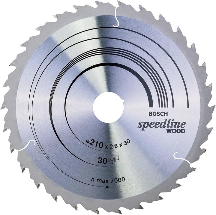 Image du produit Bosch Professional Zubehör Lame de scie circulaire PRO Wood, 210 x 2.4 x 30 mm