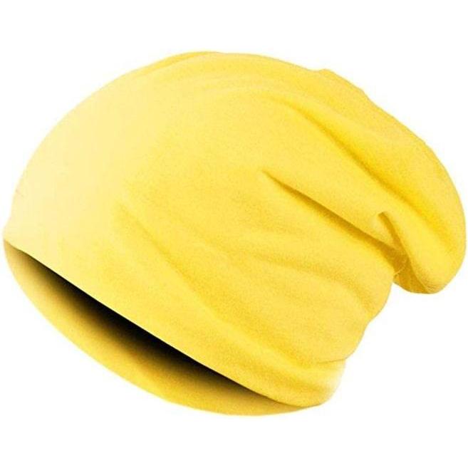 Thumbnail - JTI, Mütze, Dünne Mütze im Baggy-Stil - Gelb, Gelb